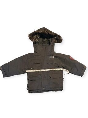 North Star Kid’s 2 T Green Hooded Winter Jacket